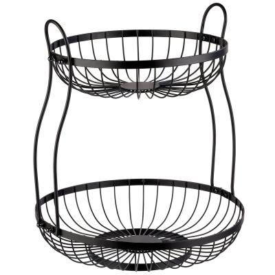Cistell fruiter doble alada 30 - 25 cm
