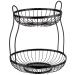 Cistell fruiter doble alada 30 - 25 cm