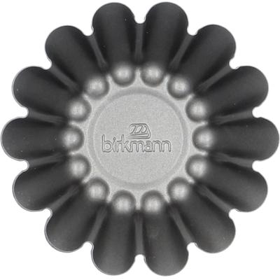 6x motllo Flan brioche individual metall 10 cm
