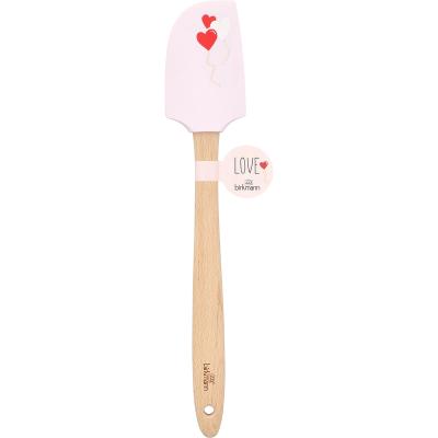 Esptula llengua silicona Love assortit