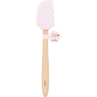 Esptula llengua silicona Love assortit