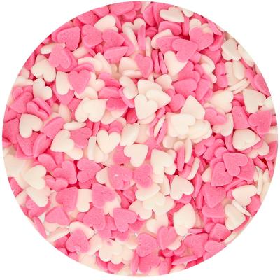 Sprinkles Cors rosa- blanc 60 g