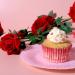 Paper cupcakes alumini x30 Vintage Rose