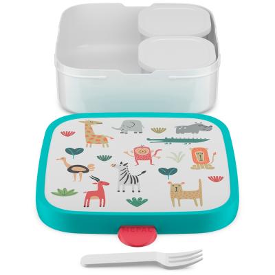 Fiambrera quadrada Lunchbox Animal Friends