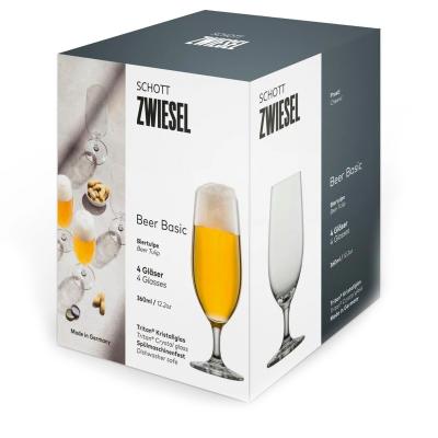 4x got Beer Tulip cervesa Zwiesel 360 ml