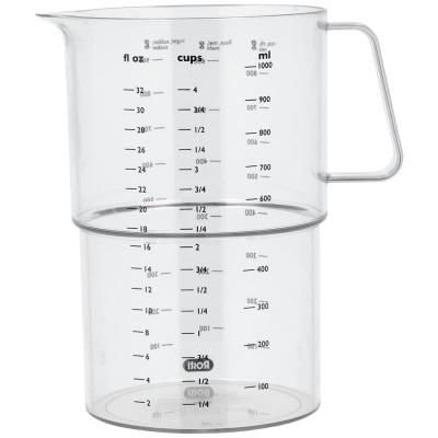 Gerra mesuradora 1 L transparent