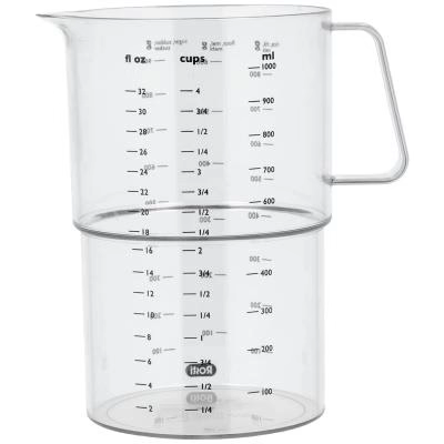Gerra mesuradora 1 L transparent