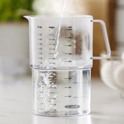 Gerra mesuradora 1 L transparent