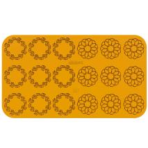 Tapete decorativo de silicona Coronas x18