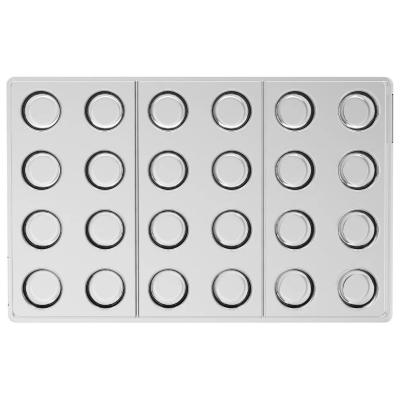 Motllo tritan per bombons Chocado Cilindre  x24