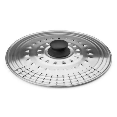 Tapa inox multiusos con agujeros