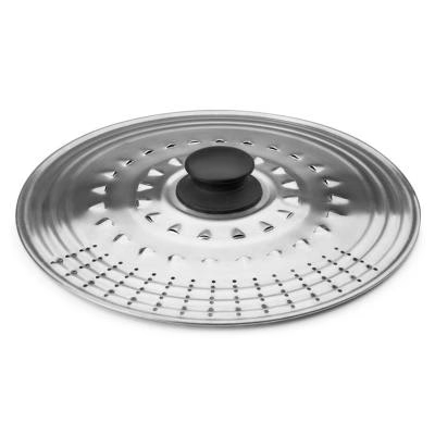 Tapa inox multiusos con agujeros