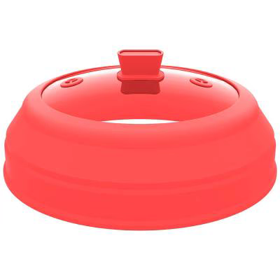Tapa microones vidre silicona plegable 27 cm