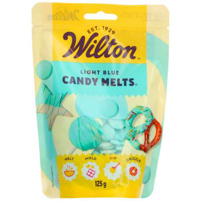 Candy Melts Wilton 125 g blau clar