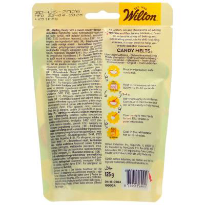Candy Melts Wilton 125 g blau clar