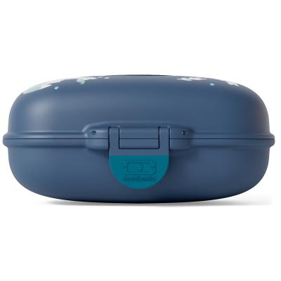 Fiambrera infantil Monbento Snack blue Wolf