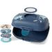 Fiambrera infantil Monbento Snack blue Wolf