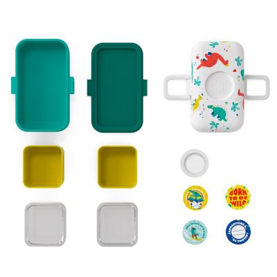 Carmanyola infantil Monbento Tresor blue Dino