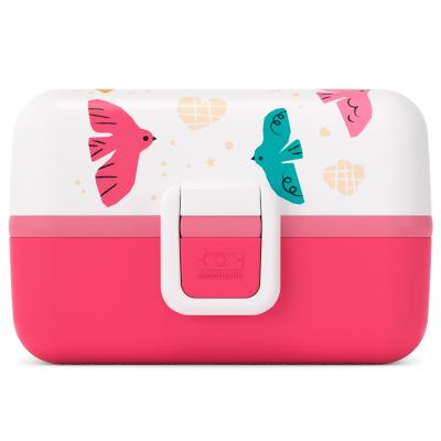 Carmanyola infantil Monbento Tresor pink Birds