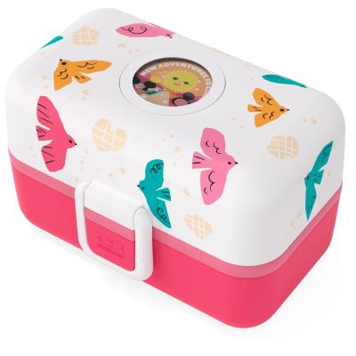 Carmanyola infantil Monbento Tresor pink Birds