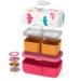 Carmanyola infantil Monbento Tresor pink Birds