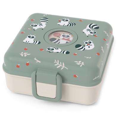 Fiambrera infantil Monbento Sandwich Racoon