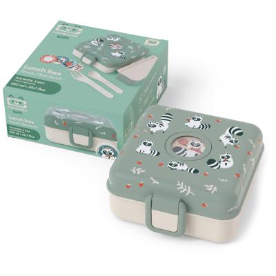 Fiambrera infantil Monbento Sandwich Racoon