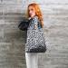 Bossa compra plegable shopper Leo nero
