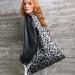 Bossa compra plegable shopper Leo nero