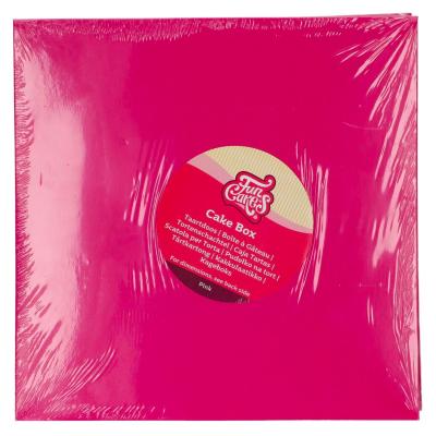 Caixa per pastissos Funcakes 25x25x15 Rosa