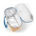 Cistell picnic trmic Reisenthel raffia blue