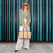 Cistell picnic trmic Reisenthel raffia blue