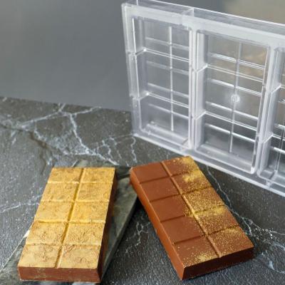 Motllo per 3 rajoles de xocolata Dubai
