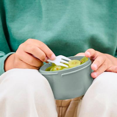 Fiambrera fruita forquilla 300 ml Unicorn Glow