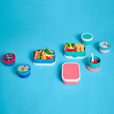 Fiambrera fruita forquilla 300 ml Unicorn Glow