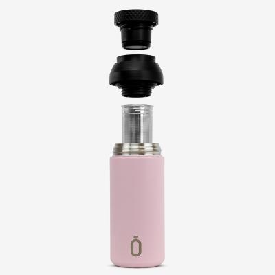 Termo cer�mic Runbott Cup Mii 350 ml pols rosa