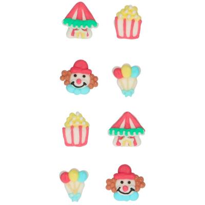 Set 8 decoracions de sucre Circ
