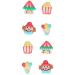 Set 8 decoracions de sucre Circ