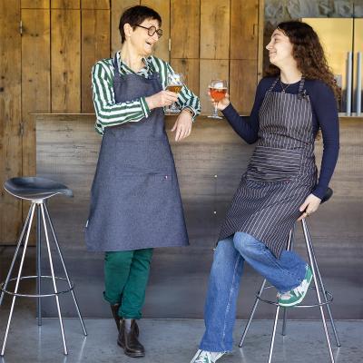 Davantal cot� Algar ratllat