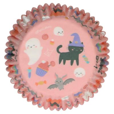 Paper cupcakes x48 Cute Halloween