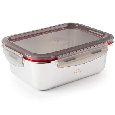 Tupper acero rectangular tapa pl�stico