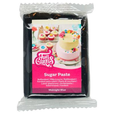 Fondant Funcakes 250 g blau mitjanit