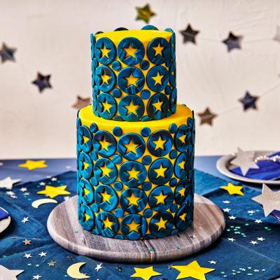 Fondant Funcakes 250 g blau mitjanit