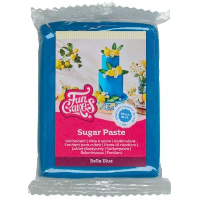 Fondant Funcakes 250 g blau bella