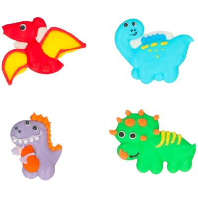 Set 8 decoracions de sucre Wilton Happy Dino