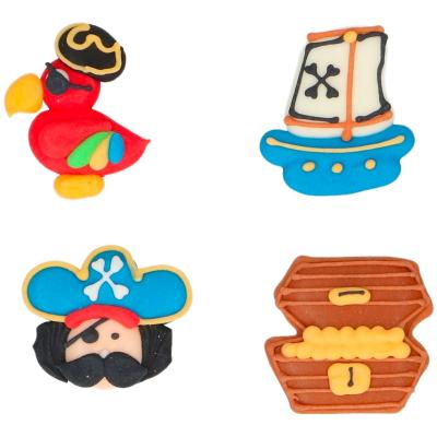 Set 8 decoracions de sucre Wilton Pirates