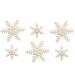 Set 9 decoracions de sucre Flocs de Neu