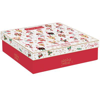 Set regal 2x Tassa espresso Dogs Christmas 100 ml