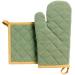 Set de guant i agafador cuina recy. Grace Matcha