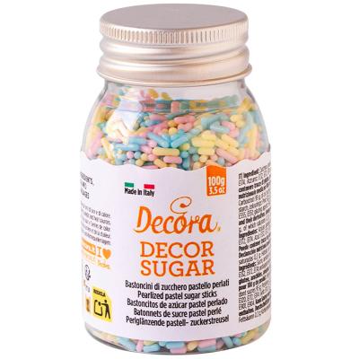 Sprinkles bastonets de sucre perlat 90 g colors